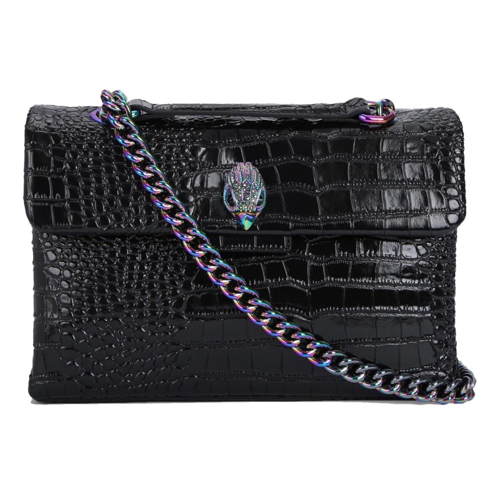 Kurt Geiger Croc Kensington Purse -- Like New!